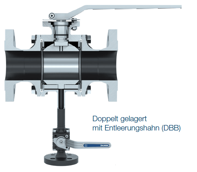 DBB mit Entleerungshahn